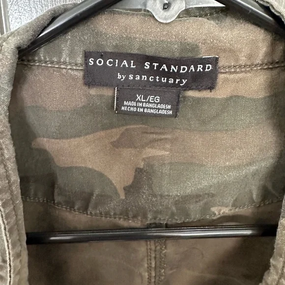 Social Standard by Sanctuary Camo Jacket - Picture 2 of 5
